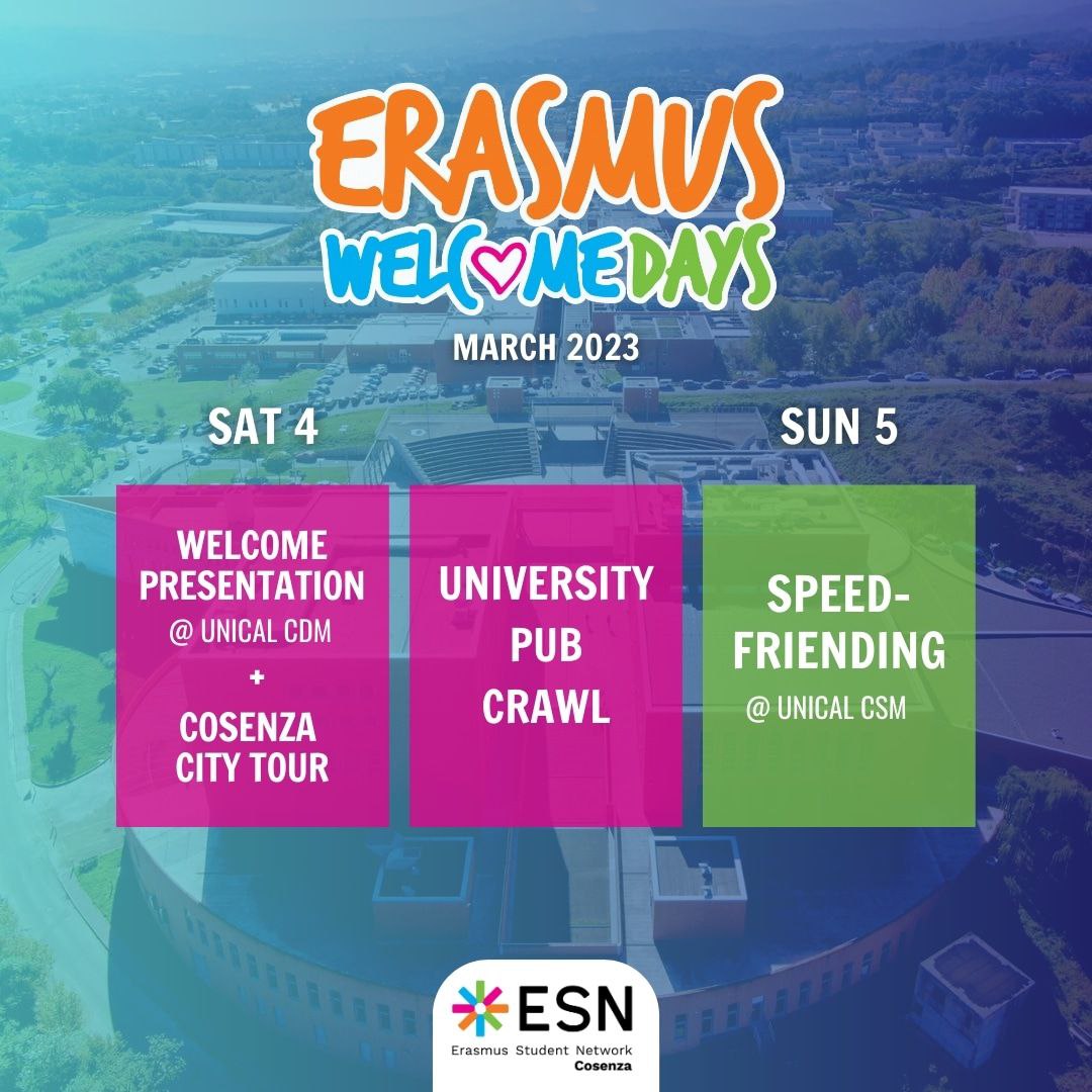 Welcome Days ESN Cosenza